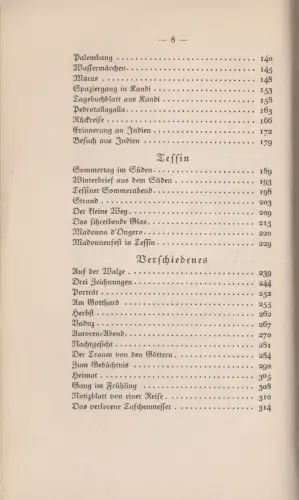 Buch: Bilderbuch, Schilderungen, Hermann Hesse, 1926, S. Fischer Verlag