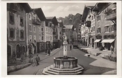 AK Berchtesgaden. Marktplatz, ca. 1932, Karl Ermisch, Postkarte, ungelaufen