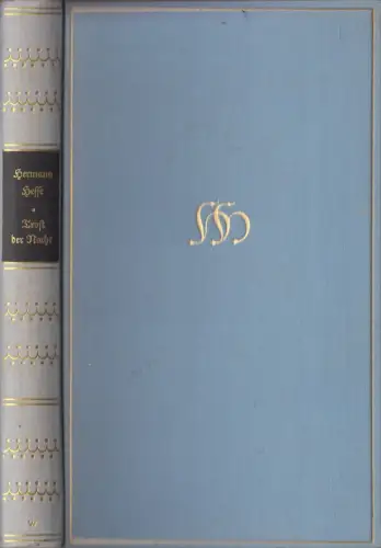 Buch: Trost der Nacht, Gedichte, Hermann Hesse, 192928, S. Fischer Verlag