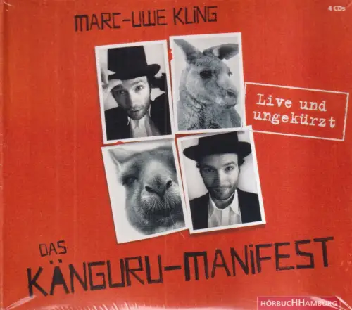 CD-Box: Marc-Uwe Kling - Das Känguru-Manifest. 2011, Autorenlesung