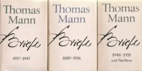 Buch: Briefe 1889-1936 / 1937-1947/ 1948-1955 und Nachlese, Mann, Thomas