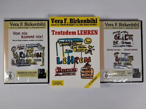 Buch + 2 DVDs: Trotzdem lehren, Vera F. Birkenbihl, 2005, Gabal Verlag