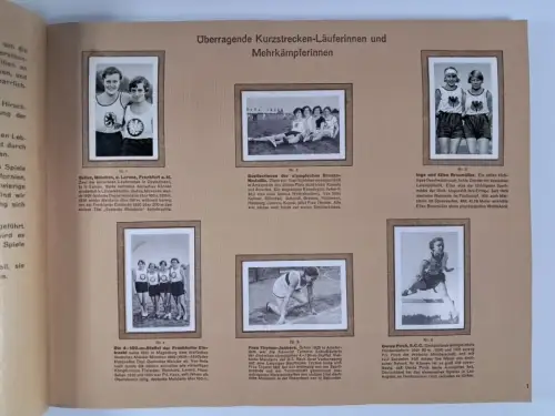 Sammelbilderalbum: Bulgaria Sport-Photos, vollständig! Bulgaria-Zigarettenfabrik