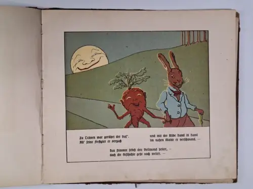 Buch: Der Hase und die Rübe, Otto Schnee, 1910, Verlag Adolph Engel