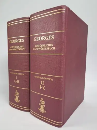 Buch: Ausführliches Lateinisch-Deutsches Handwörterbuch, Georges, 2 Bände, 2003