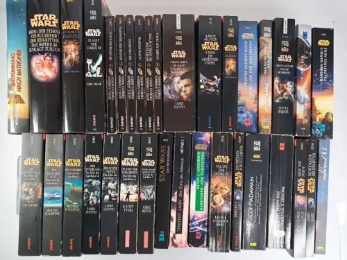 35 Bücher Star Wars, Das Erbe der Jedi-Ritter 1-7, Young Jedi Knights 1-6 u.a.