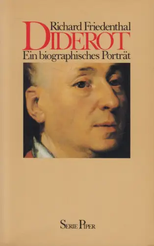 Buch: Diderot, Friedenthal, Richard. Serie Piper, 1984, Piper Verlag