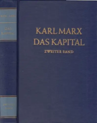 Buch: Das Kapital, Band 2. Marx, Karl, 1971, Dietz Verlag, gebraucht, gut