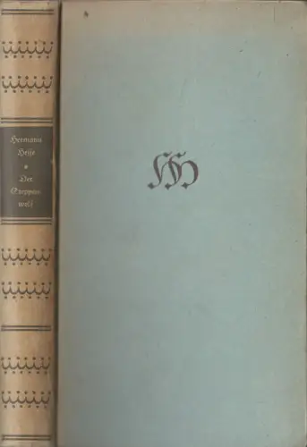 Buch: Steppenwolf, Hesse, Hermann, 1947, Suhrkamp Verlag, gebraucht: gut