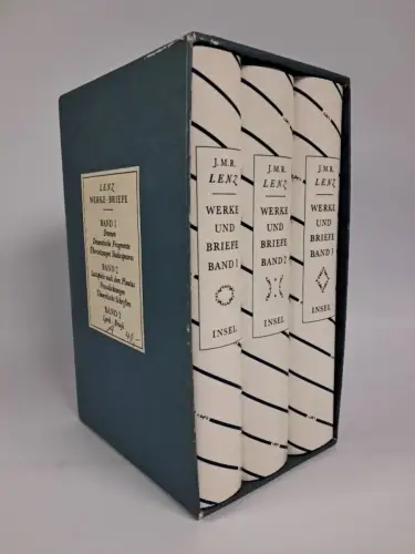 Buch: Jakob Michael Reinhold Lenz - Werke und Briefe in drei Bänden, Insel Vlg.