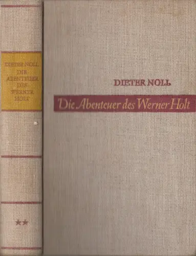 Buch: Die Abenteuer des Werner Holt 2. Noll, Dieter, 1963, Aufbau Verlag