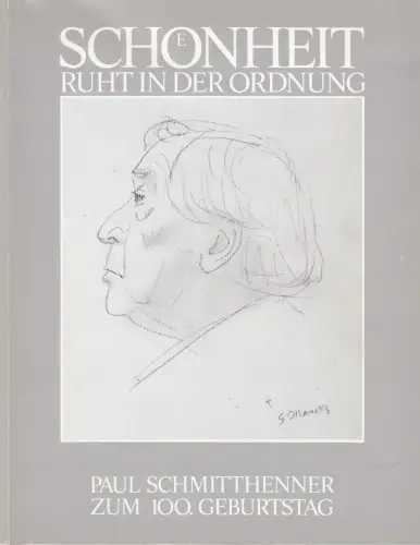 Buch: Schönheit ruht in der Ordnung, Müller-Menckens, 1984, Paul Schmitthenner