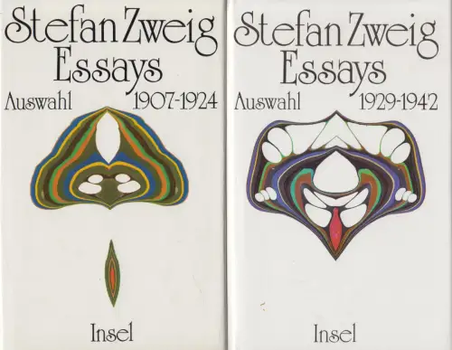 Buch: Stefan Zweig - Essays. Auswahl 1907-1924 / 1929-1942, Insel Vlg., 2 Bände