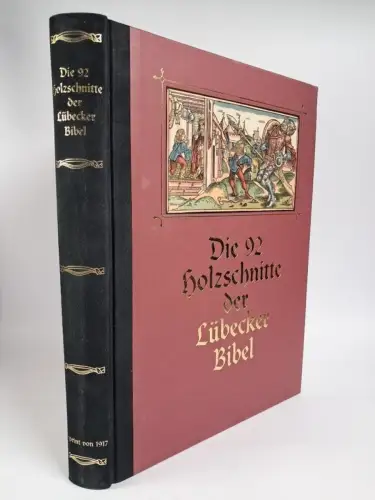 Buch: Die 92 Holzschnitte der Lübecker Bibel, 1999, Weltbild Verlag, Reprint