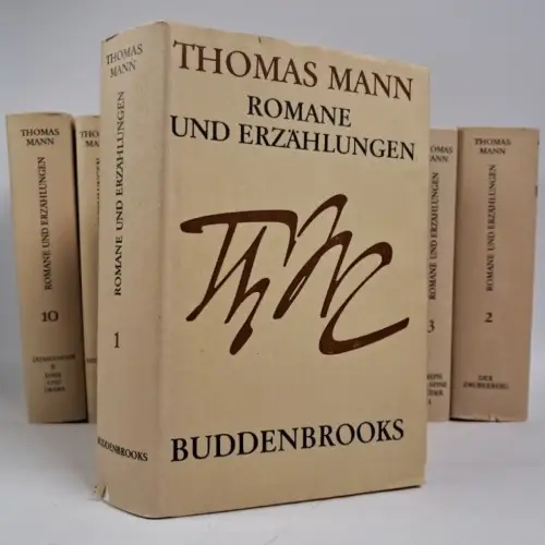 Buch: Thomas Mann - Romane und Erzählungen, 10 Bände, 1974, Aufbau Verlag