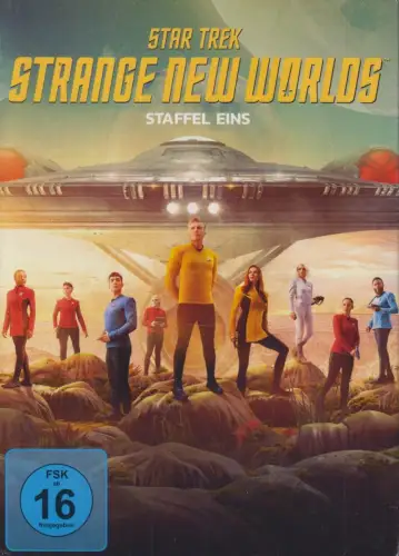DVD-Box: Star Trek: Strange New Worlds - Staffel 1, 2023, Paramount, 4 DVDs