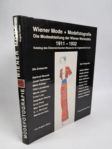Buch: Wiener Mode + Modefotografie, Angela Völker, 1984, Schneider-Henn