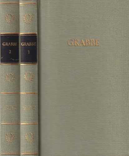 Buch:  Christian Dietrich Grabbes Werke in zwei Bänden, 1987, BDK, Aufbau Verlag