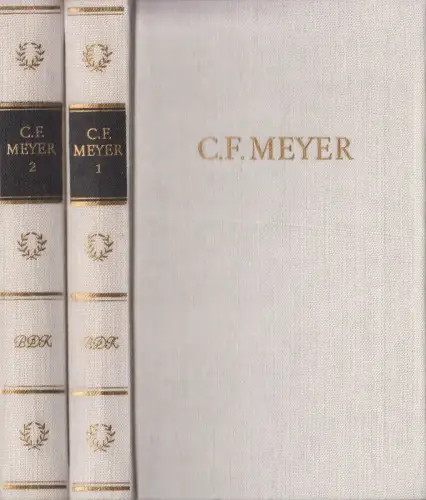 Buch: C. F. Mayer -  Werke in zwei Bänden, Bibliothek deutscher Klassiker, 1983