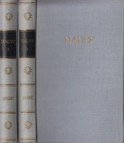 Buch: Wilhelm Hauffs Werke in zwei Bänden, 1960, Bibliothek Deutscher Klassiker