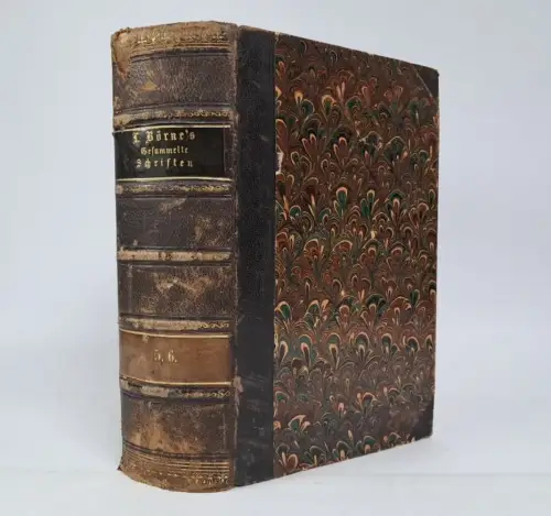 Buch: Ludwig Börne - Gesammelte Schriften Band 5 + 6, 1862, Hoffmann & Campe