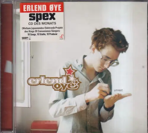 CD: Erlend Oye, Spex, 2003, Electronic, Downtempo, Synth-pop