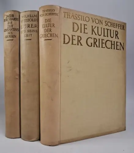 3 Bücher Große illustrierte Phaidon-Ausgabe, Constantin der Große, Dürer, Kunst