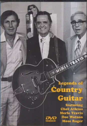 DVD: Legends Of Country Guitar, faturing Chet Atkins, Merle Travis, Doc Watson