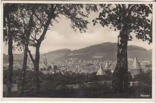 AK Goslar, ca. 1938, R. Lederbogen, Postkarte, gelaufen, gebraucht, gut