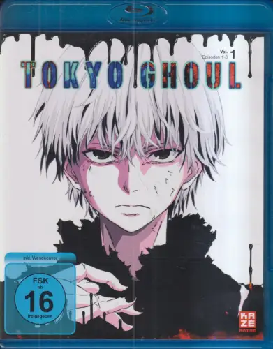 Blu-ray: TTokyo Ghoul - Staffel 1 - Vol. 1, 2015, Episoden 1-3, Kaze Anime