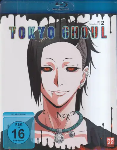 Blu-ray: Tokyo Ghoul - Staffel 1 - Vol. 2, 2015, Episoden 4-6, Kaze Anime
