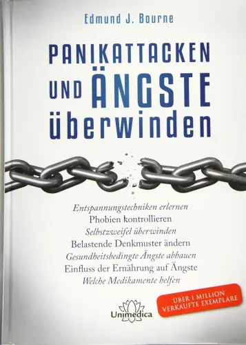 Buch: Panikattacken und Ängste überwinden, Bourne, Edmund J., 2019, Unimedica