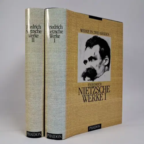 Buch: Werke in zwei Bänden, Nietzsche, Friedrich. 2 Bände, ca. 1995