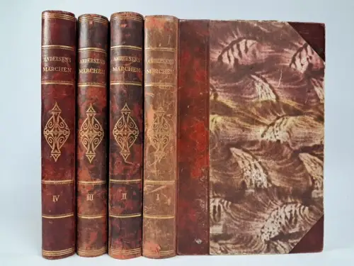 Buch: Hans Christian Andersens Märchen I-IV, Gefion, 4 Bände, gebraucht, gut