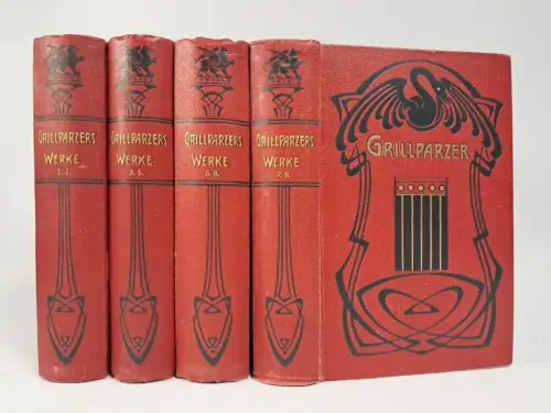 Buch: Franz Grillparzers Werke in acht Bänden, 8 in 4 Bände, Cotta