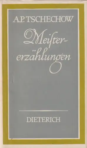 Sammlung Dieterich 54, Meistererzählungen, A.P. Tschechow, 1978, gebraucht, gut
