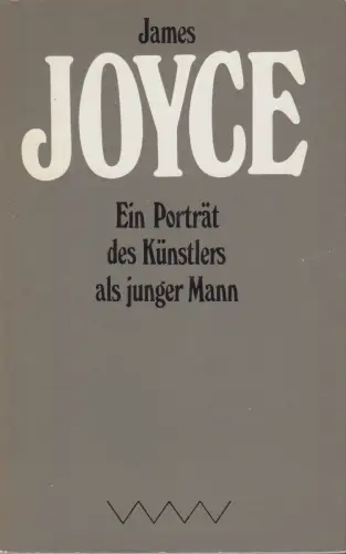 Buch: Ein Porträt des Künstlers als junger Mann, Joyce, James. 1979, Volk & Welt