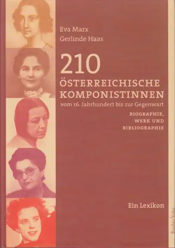 Buch: 210 österreichische Komponistinnen, Marx, Eva, 2001, Residenz, Lexikon