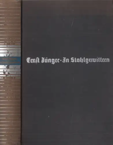 Buch: In Stahlgewittern, Jünger, Ernst. 1926, Deutsche Hausbücherei