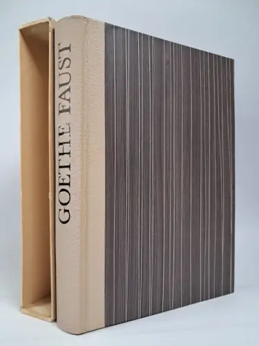 Buch: Faust, Der Tragödie Erster Teil, Goethe. 1969, Verlag Rütten & Loening