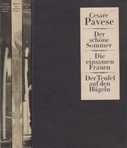 Buch: Der schöne Sommer. Der Teufel auf den Hügeln. Die einsamen Frauen. Pavese