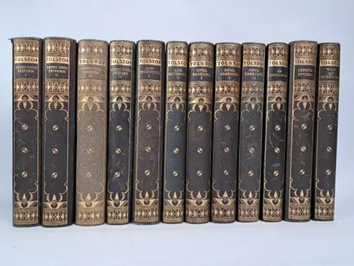 Buch: Tolstojs Werke, L. N. Tolstoi, Gutenberg Verlag, 12 Bände, gebraucht, gut