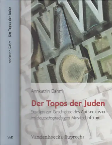 Buch: Der Topos der Juden, Annkatrin Dahm, 2007, Vandenhoeck & Ruprecht