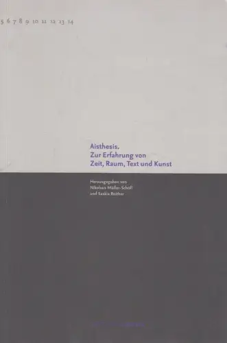 Buch: Aisthesis, Müller-Schöll, Nikolaus, 2005, Edition Argus, sehr gut