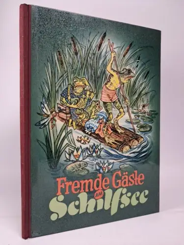 Buch: Fremde Gäste am Schilfsee, Tiermärchen, Hans Riedel, Verlag Karl Nitzsche