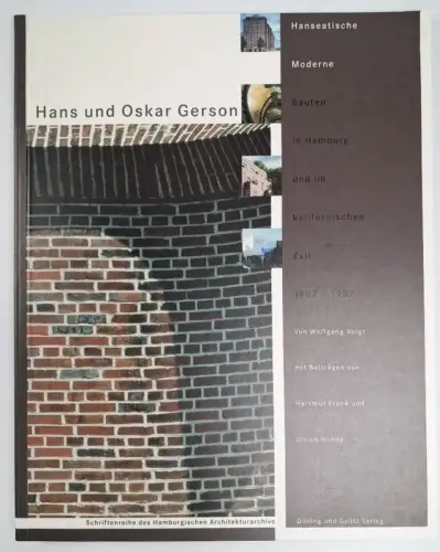 Buch: Hans und Oskar Gerson - Hanseatische Moderne, 2000, Dölling und Galitz