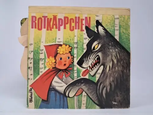Pop-up-Buch: Rotkäppchen, Vojtech Kubasta, 1971, Orbis Verlag, gebraucht, gut