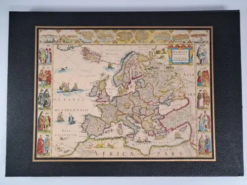 Mappe: Die schönste Sammlung alter europäischer Landkarten und Städteansichten