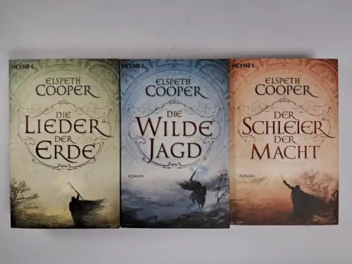 Buch: Die Lieder der Erde 1-3, Elspeth Cooper, Erde, Jagd, Macht. Heyne Verlag