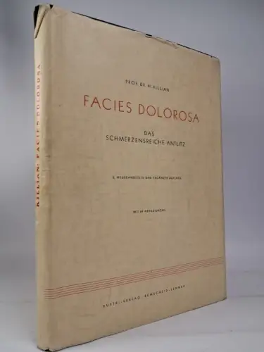 Buch: Facies Dolorosa - Das schmerzensreiche Antlitz, H. Killian, 1956, Dustri
